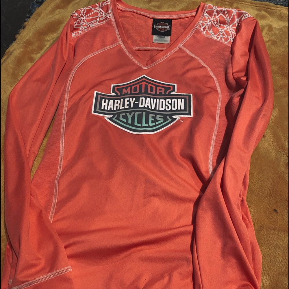 Pink Harley thermal